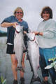 Lisa and Cathy's chinook salmon, July 22, 2005