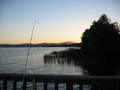 Evening crappie fishing