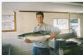21 lbs coho taken off Cape Calvert at the entrance to River's Inlet