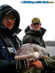 Wet, cold but not skunked!