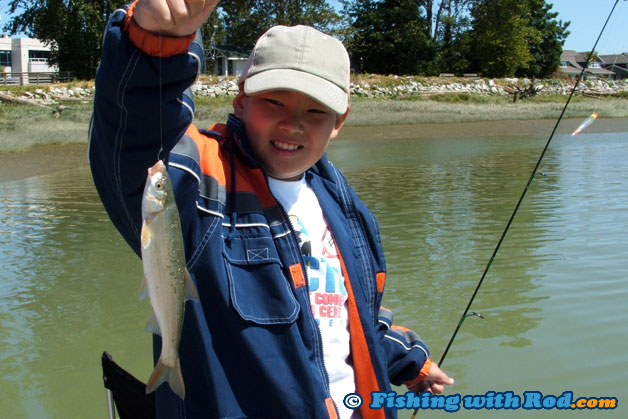 Chub fishing in the Fraser River Chub fishing in the Fraser River