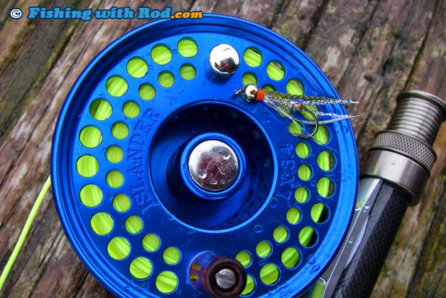Fly fishing setup for bull trout and cutthroat trout in Fraser River Fly fishing setup for bull trout and cutthroat trout in Fraser River