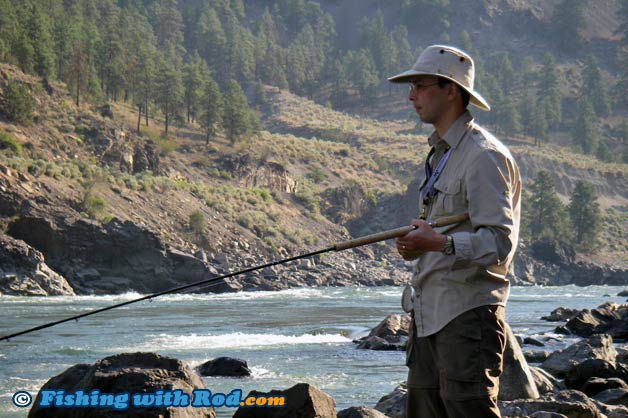 Thompson River salmon fishing between Spences Bridge and Lytton Thompson River salmon fishing between Spences Bridge and Lytton
