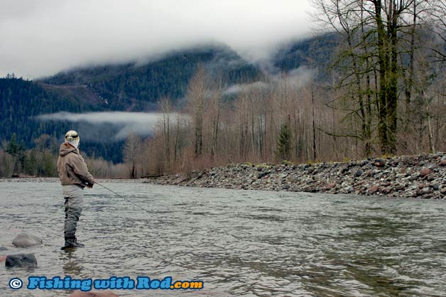 Cheakamus River salmon and trout fishing