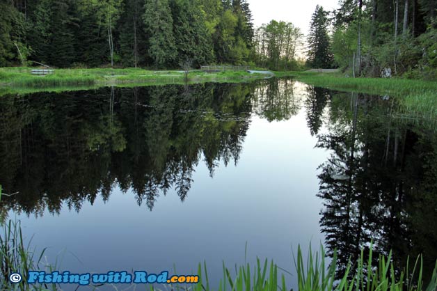 Minnekhada Regional Park offers bass and crappie fishing Minnekhada Regional Park offers bass and crappie fishing