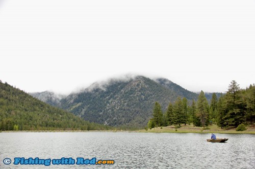 The breathtaking view of Onion Lake in BC
