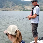 Bass fishing with Jesse Martin