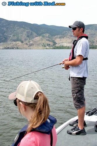 Bass fishing with Jesse Martin