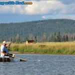 Catching Trout at Tunkwa Lake BC