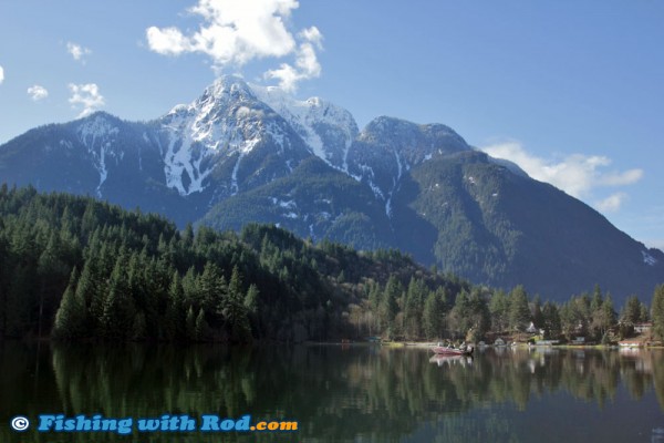 Beautiful calm Kawkawa Lake