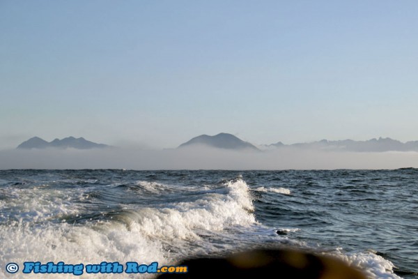 Heading Offshore from Tofino BC