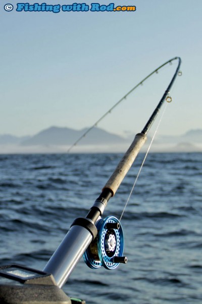 Trolling for Chinook Salmon in Tofino BC