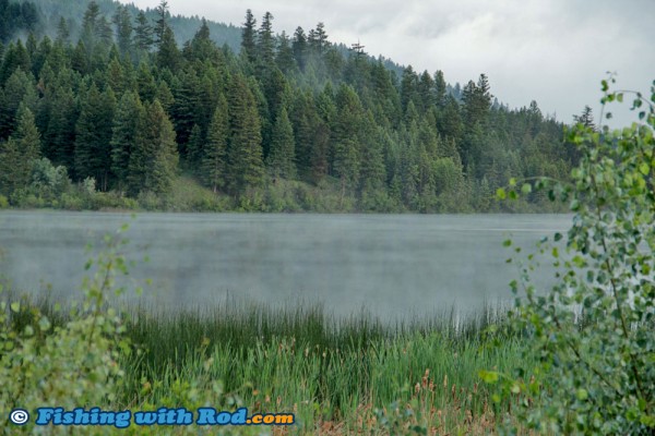 Morning Mist at Red Lake, Kamloops