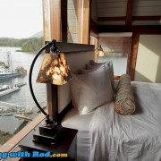 The Bedroom at Whiskey Landing Lodge in Ucluelet BC