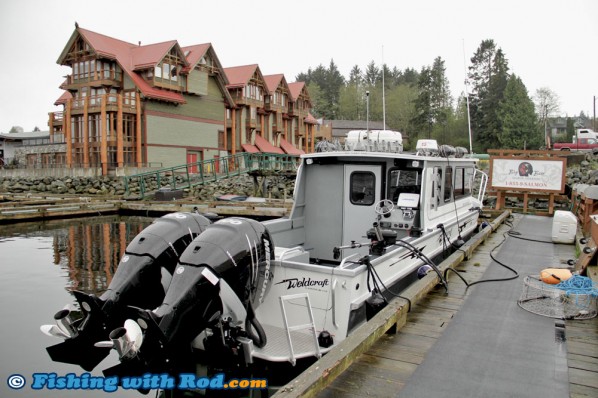 Big Bear Salmon Charters' 30ft Custom Weldcraft