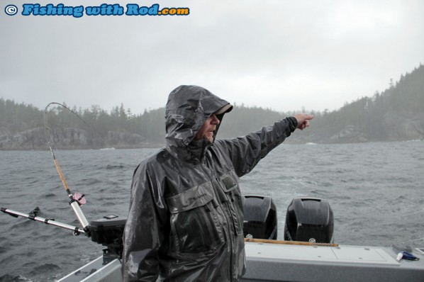 Heavy Rain at Barkley Sound BC