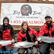 Happy Customers at Big Bear Salmon Charters