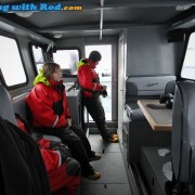 The Spacious Cabin Aboard Big Bear Salmon Charters’ Custom Weldcraft