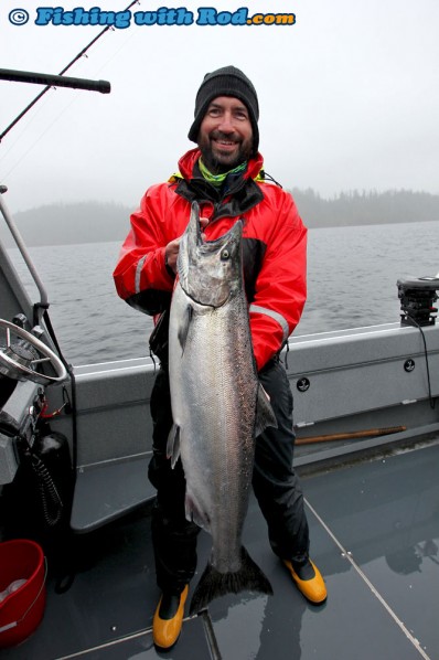 Iwan's Biggest Chinook Salmon