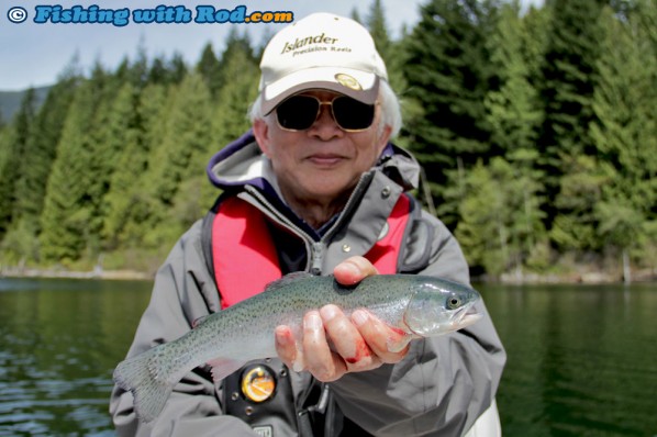 Newly Stocked Fraser Valley Rainbow Trout