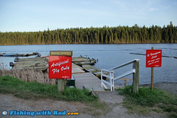 Boat Rental is available at Salmon Lake Resort
