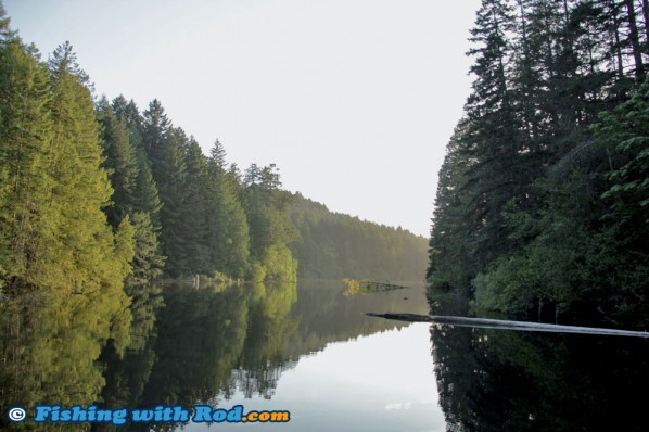 Durrance Lake on Vancouver Island