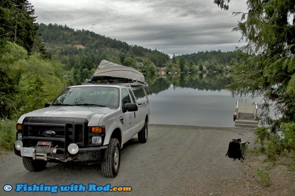 Boat Launch at Langford Lake on Vancouver Island