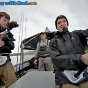 Battling a Fraser River white sturgeon