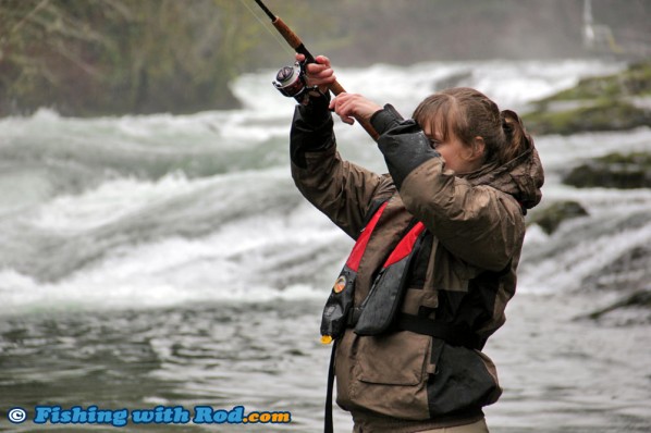 Swinging a Spoon for Steelhead