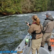 Hunting for Steelhead at a Tight Spot