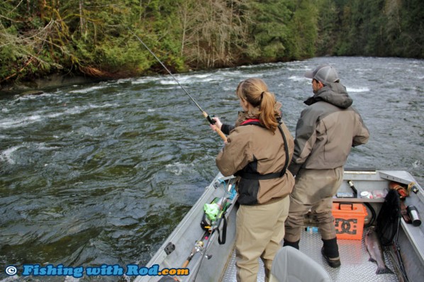 Hunting for Steelhead at a Tight Spot