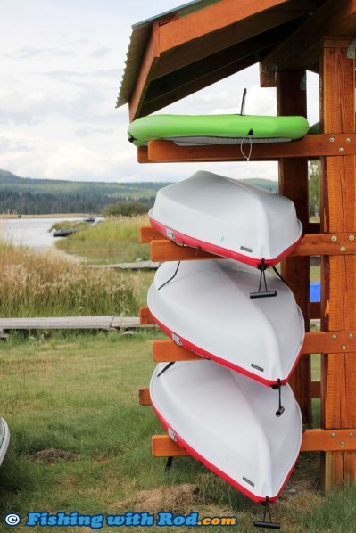 Kayaks and Paddle Boards at Tunkwa Lake