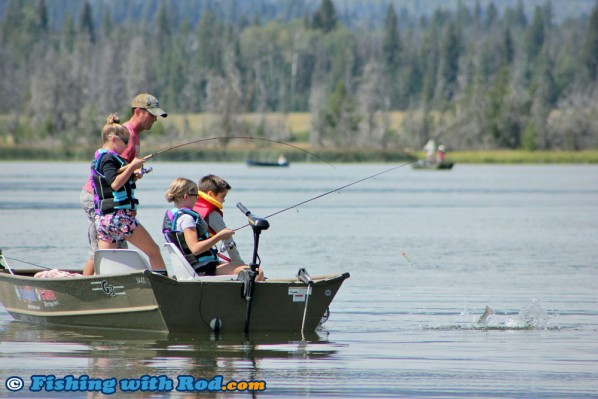 Catching Fish at Tunkwa Lake