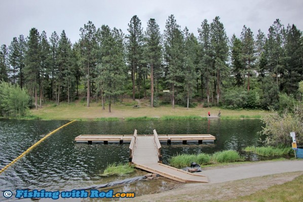 Shannon Lake's New Floating Dock