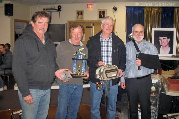 Top three winners of 2012 Wally Hall Junior Memorial Steelhead Derby