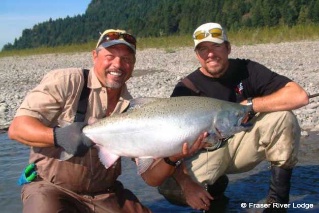 Fraser River Lodge salmon fishing Fraser River Lodge salmon fishing