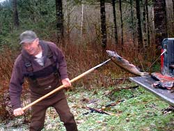 Fishing with Rod British Columbia Canada