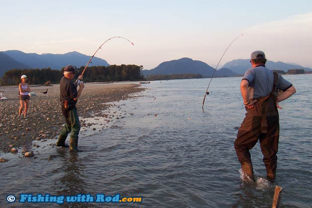 Fraser River bar fishing Fraser River bar fishing