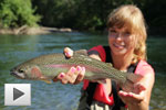 Spoon Casting for River Trout