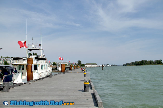 Fishing pier at Imperial Landing in Richmond BC Fishing pier at Imperial Landing in Richmond BC