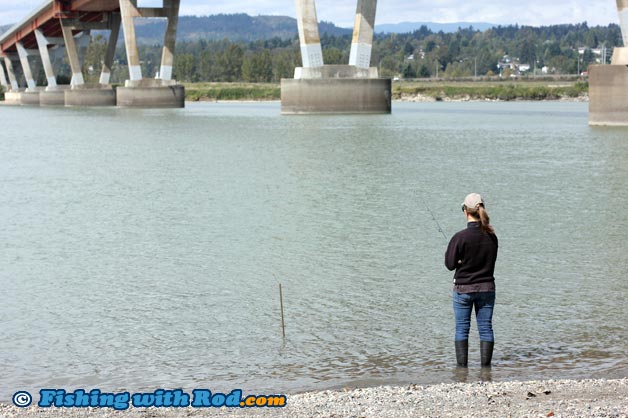 Matsqui Trail Regional Park in Tidal Fraser River