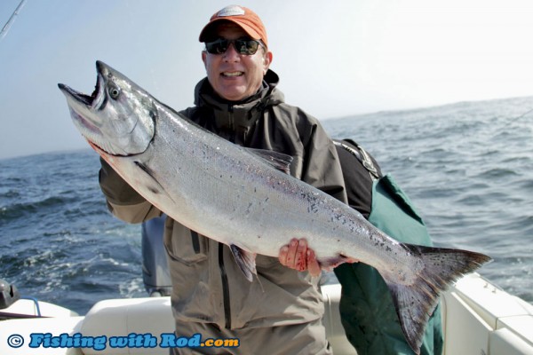 Trophy Chinook Salmon from Tofino BC