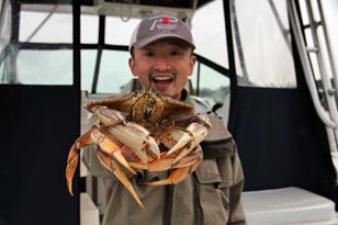 Crabbing in Vancouver BC